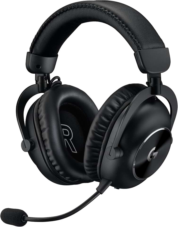 Logitech G PRO X 2 LIGHTSPEED Wireless Gaming Headset | abnehmbares Boom-Mic, 50-mm-Graphen-Treiber, DTS:X 2.0-7.1, Bluetooth/USB/3.5mm Aux, PC, PS5, PS4, Switch - Schwarz