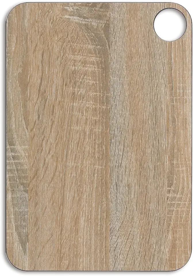 ARCOS Schneidebrett aus Faserharz und Zellulose 33 cm - Ideal zum Schneiden - Braun, Serie Tablas