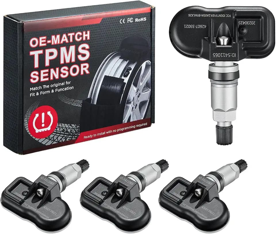 BDFHYK Upgrade TPMS Sensor 315Mhz Tire Pressure Monitoring System Compatible with Toyota 4Runner Avalon Camry Corolla FJ Cruiser Highlander Land Cruiser Matrix Prius V RAV4 Sequoia Tacoma Tundra Yaris