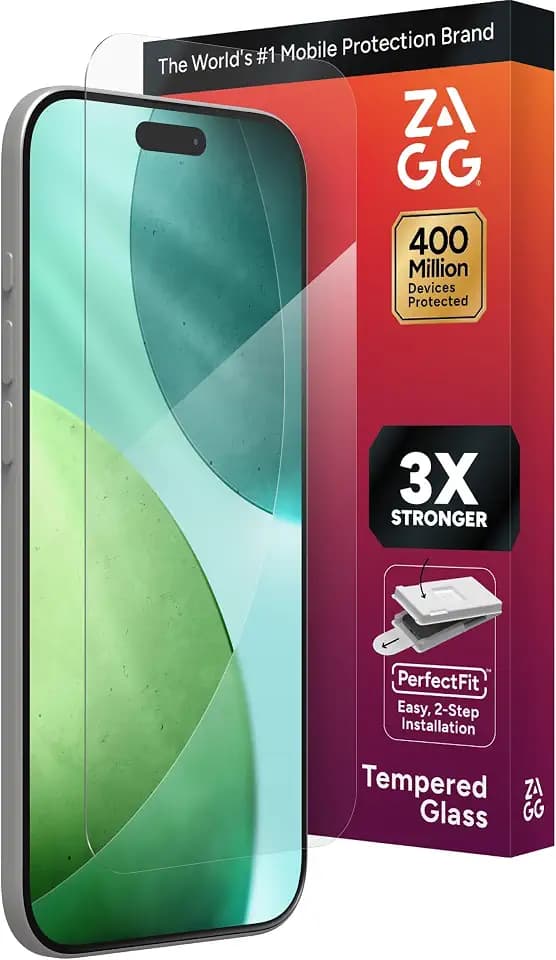 ZAGG Glass+ Screen Protector for iPhone Air