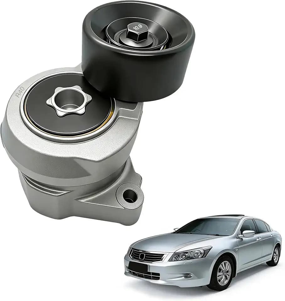 Belt Tensioner Assembly with Pulley Fits Honda Accord & Acura TSX