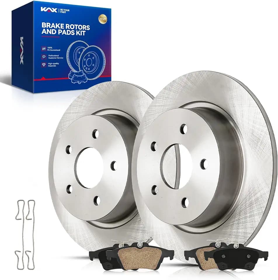KAX Rear Brake Kit for Ford Escape 2013-2016, Transit Connect 2014-2018