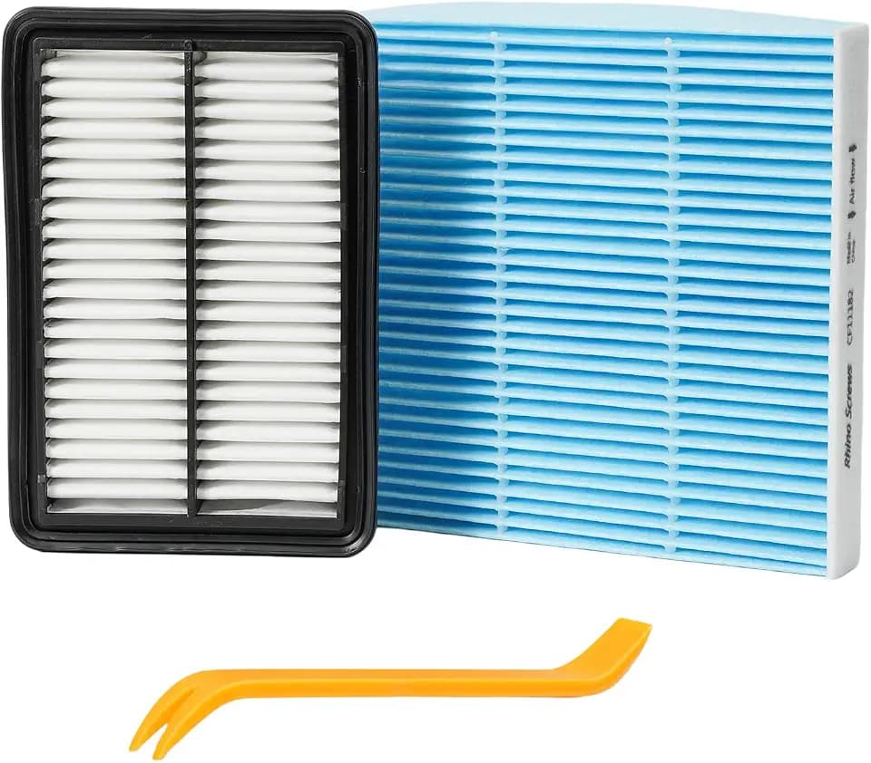 (HYBRID ONLY) SCREW RHINO Engine & Cabin HEPA Air Filter Combo Fits Honda CRV CR-V 2.0L Hybrid 2023 2024 2025,Accord 2.0L Hybrid 2023 2024 2025,Civic 2.0L Hybrid 2025