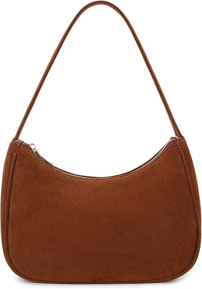 CYHTWSDJ Shoulder Bags for Women, Cute Hobo Tote Handbag Mini Clutch Purse with Zipper Closure