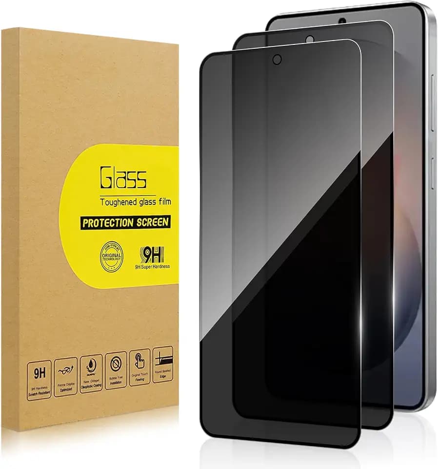 2 Pack Privacy Screen Protector for Samsung Galaxy S26 Plus/S26+