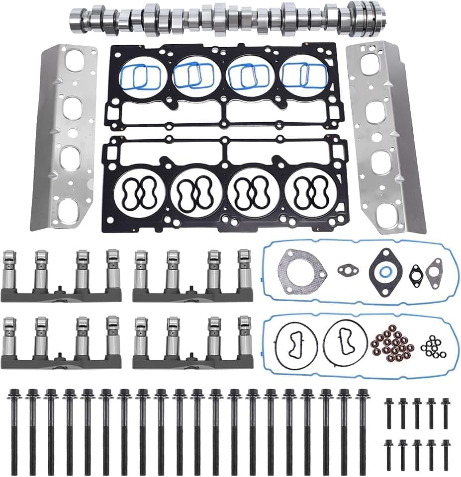 NON MDS Lifter Cam Camshaft Kit Fit for 2009-2016 Dodge Ram 2500 3500 5.7L Hemi V8 53022314AD 53021720AD 53021720AE, 2500nomds
