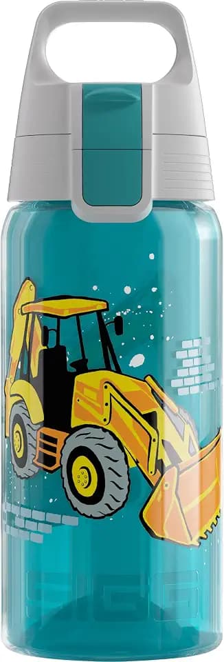 Sigg - Trinkflasche Kinder - Viva One - Made in Germany - Für Kohlensäurehaltige Getränke Geeignet - Auslaufsicher - Spülmaschinenfest - BPA-frei - Sport & Schule - 500ML