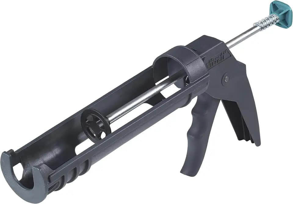 wolfcraft MG 100 Auspresspistole - Kartuschenpresse für Silikon & Acryl