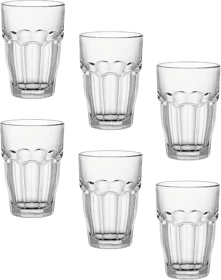 Bormioli Rocco Fido 516170BN6321990 Rock Bar Getränkebecher, Glas, mehrfarbig