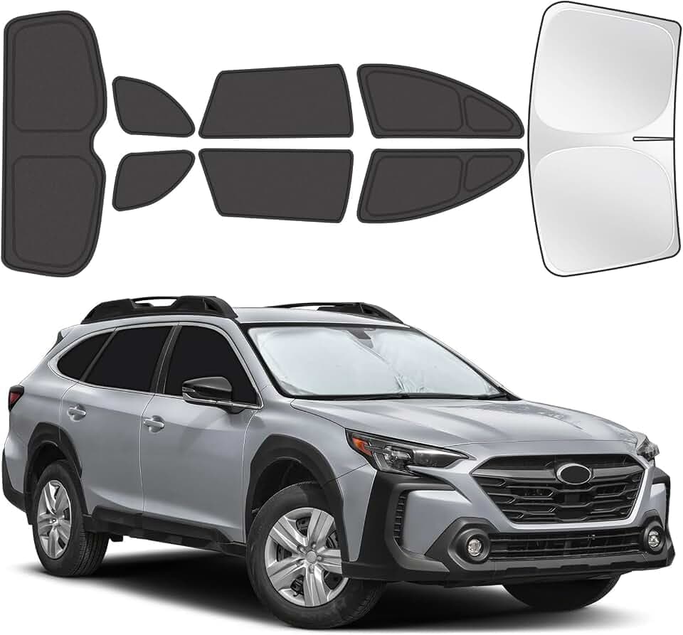 Car Window Shades for Subaru Outback 2020-2025, 8Pcs Full Window Covers