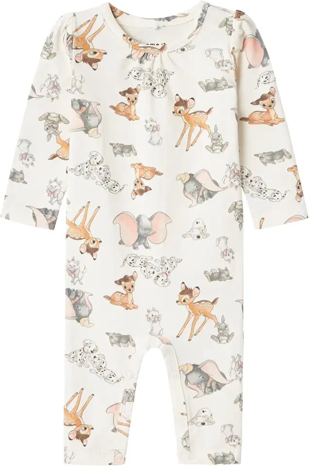 NAME IT Baby - Mädchen Nbfjess Disney Ls Suit Wdi Overall (1er Pack)