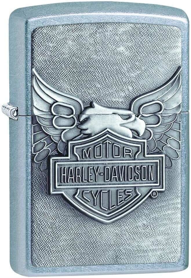 Zippo-Feuerzeug, 20230 Motiv Harley-Davidson, Street Chrome, One Size