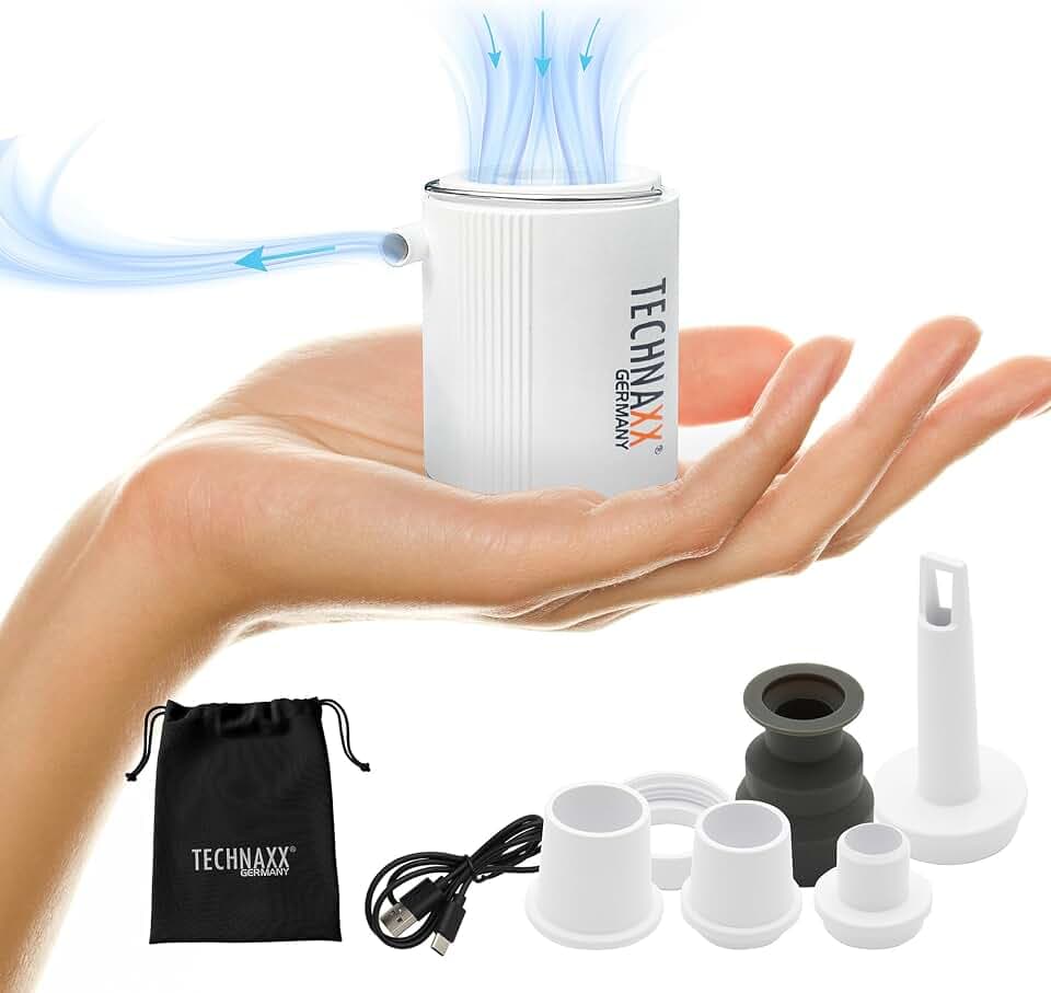 Technaxx Mini Akku-Luftpumpe