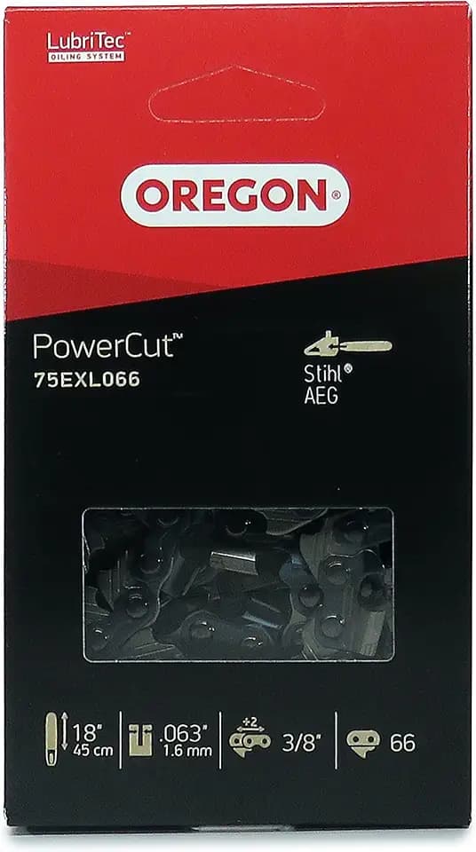 Oregon Sägekette für 45cm Schwert, 3/8", 1,6mm Stärke, 66 Treibglieder