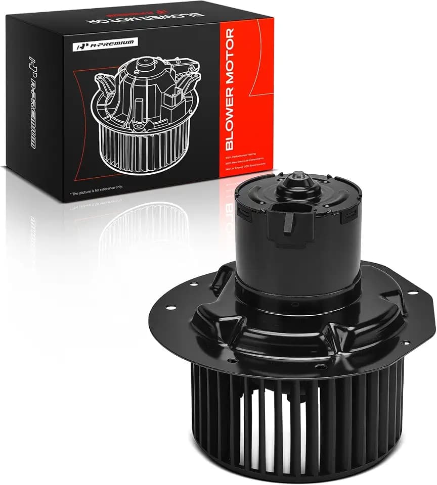 A-Premium Front HVAC Heater Blower Motor with Fan Cage