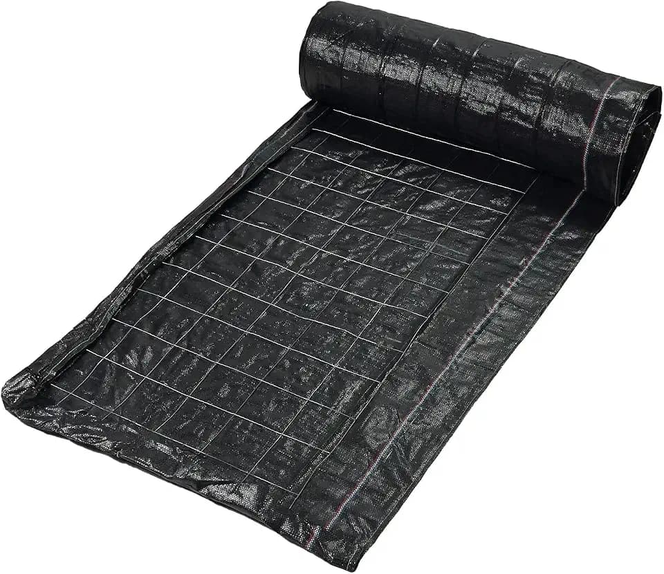 Wire Backed Silt Fence, 100' Length, 36" Fabric with 24" Wire, Black