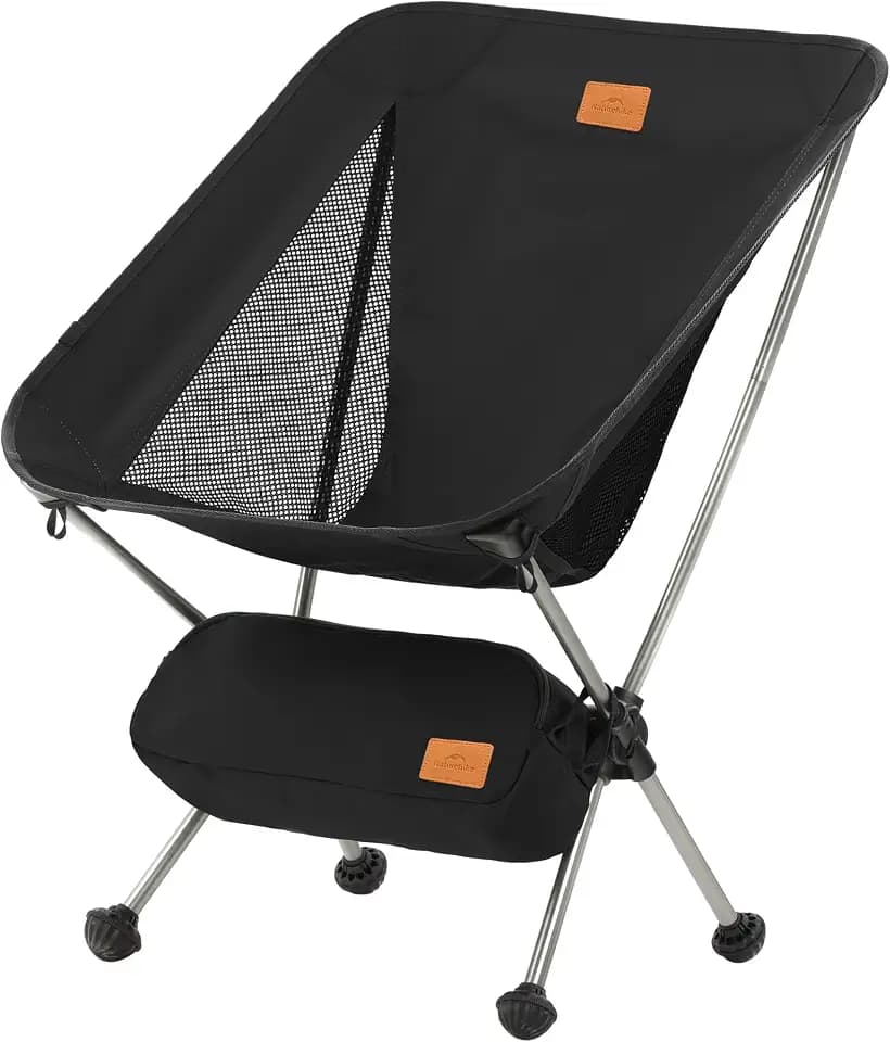 Naturehike YL08 Ultralight Camping Chair — Only 2.12 LBS, Anti-Sinking Feet