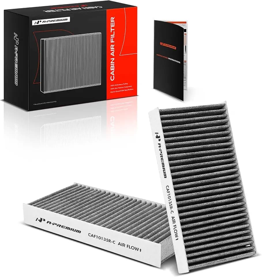 A-Premium Cabin Air Filter w/Activated Carbon Compatible with Honda, Acura