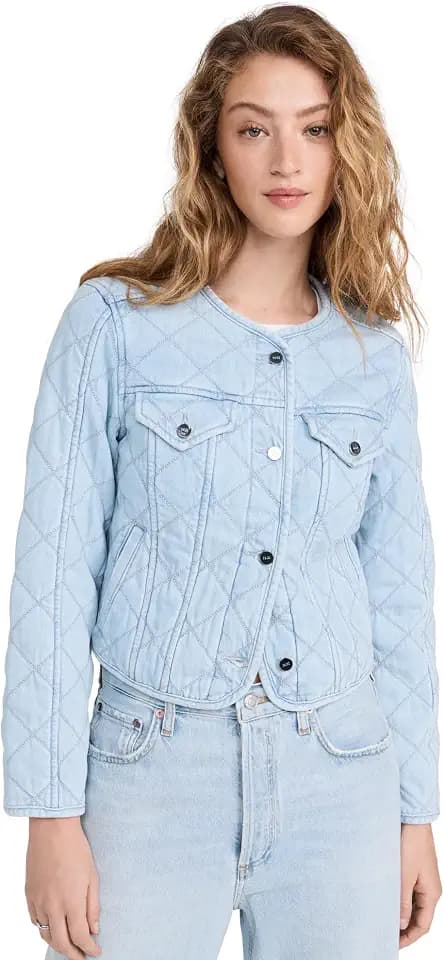 PAIGE Women's Jayla Cropped Quilted Jacket