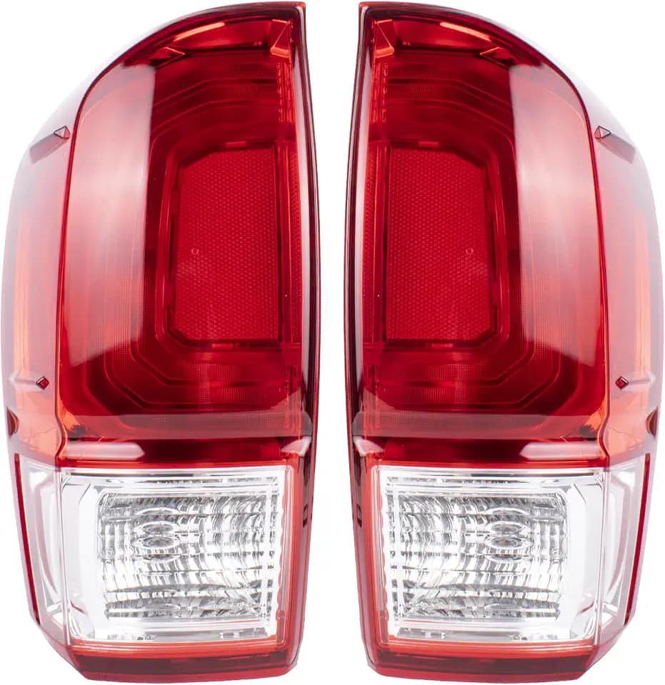 Boine Tail Light Compatible With 2016 2017 2018 2019 2020 Toyota Tacoma Pickup Driver and Passenger Side Rear Light Brake Lamps