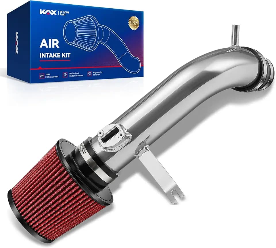 KAX 3" High-Flow Cold Air Intake Kit for 2013-2018 Nissan Altima 2.5L, Red
