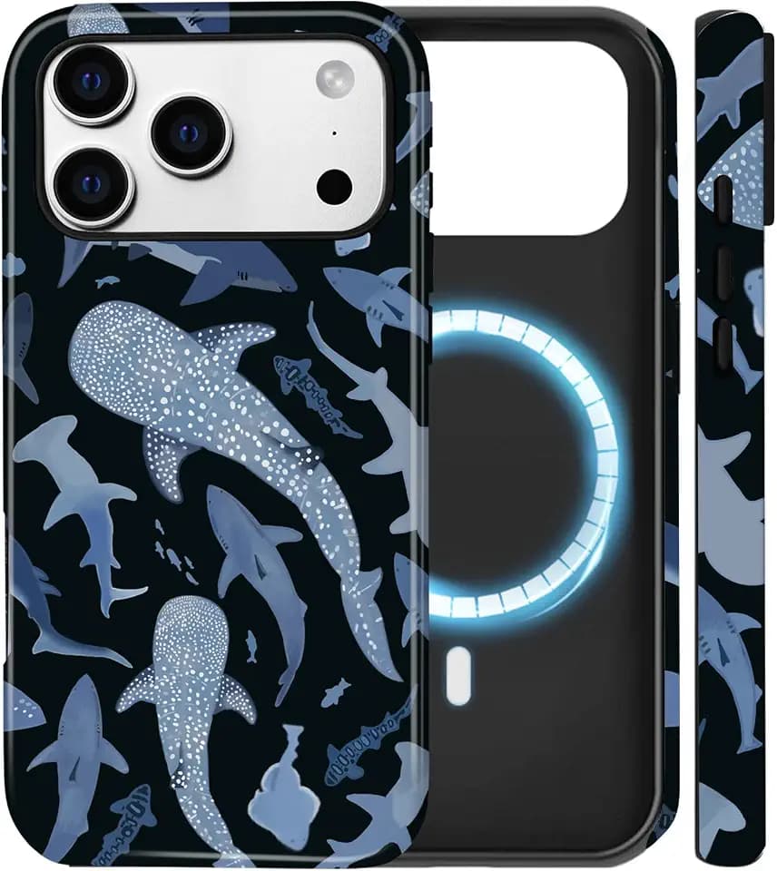 for iPhone 17 Pro Max Case Compatible with MagSafe Whaleshark Case