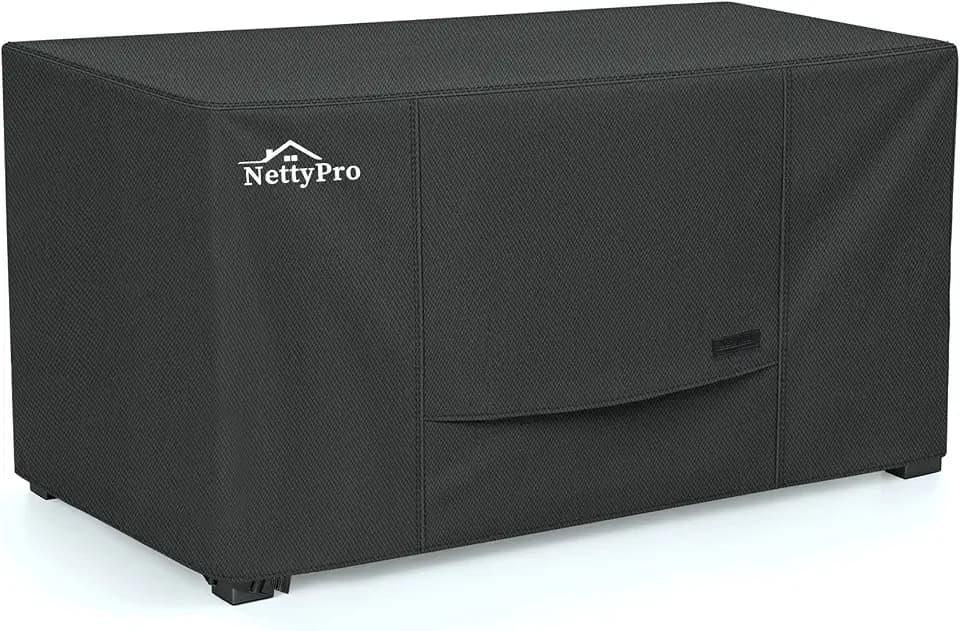 NettyPro Fire Pit Table Cover Rectangular Waterproof, 42x24 inch