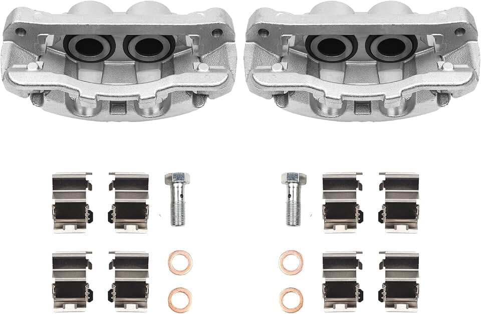PAROD 18B5487 18B5486 Front Disc Brake Caliper Fit for 2013-2022 Ford F-250 Super Duty/F-350 Super Duty, 2013-2015 Ford F-450 Super Duty, Passenger and Driver Side