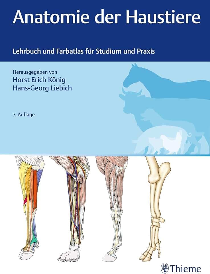 Anatomie der Haustiere: Lehrbuch und Farbatlas für Studium und Praxis