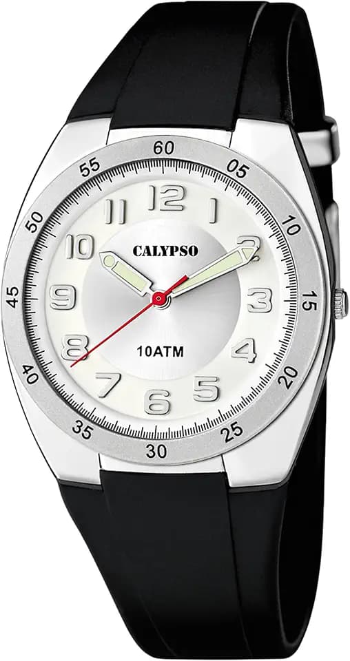 Calypso Herrenuhr Kautschuk - Quarz, Wasserdicht 10 ATM - Herrenuhr Casual - K5753 Street Style