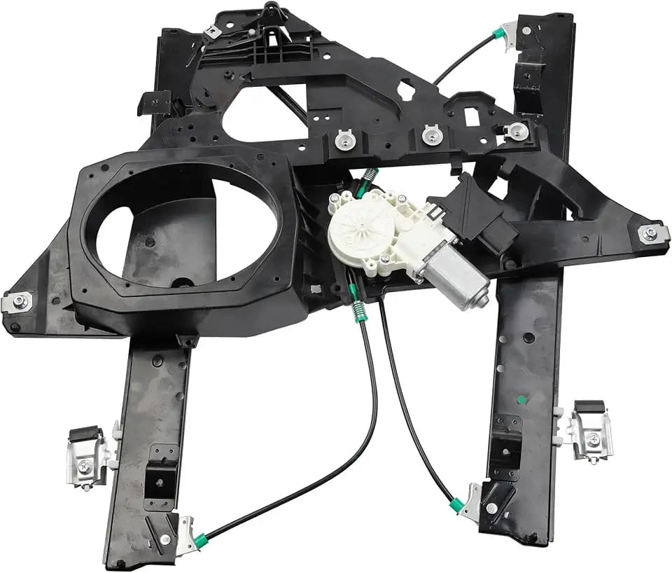 Dasbecan Window Regulator w/Motor Compatible with Ford Expedition 2007-2017