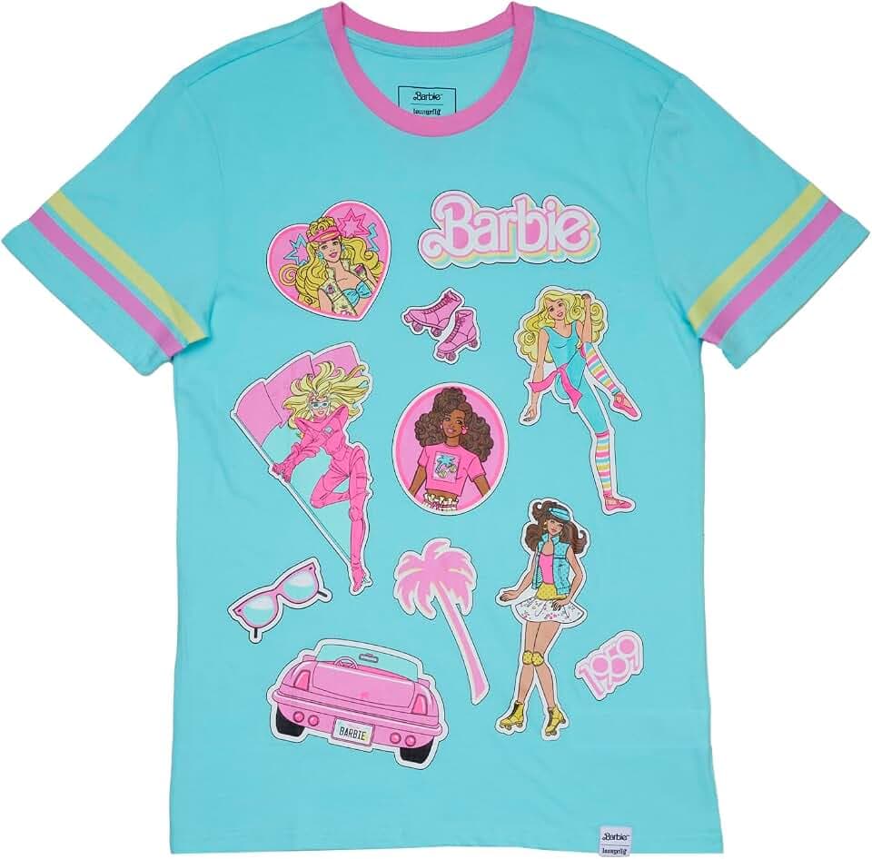 Loungefly Barbie 65th Anniversary Tee Shirt 3X
