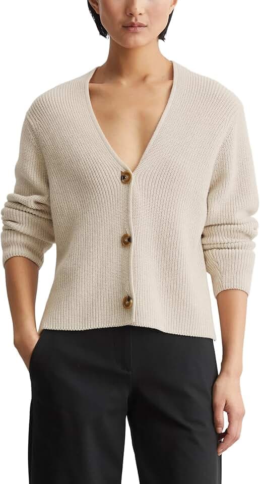 Marc O'Polo V-Neck-Cardigan Relaxed