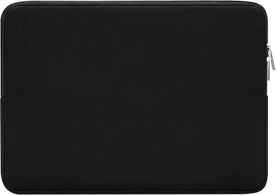 RAINYEAR 14 Inch Laptop Sleeve Case Padded Carrying Bag, Black