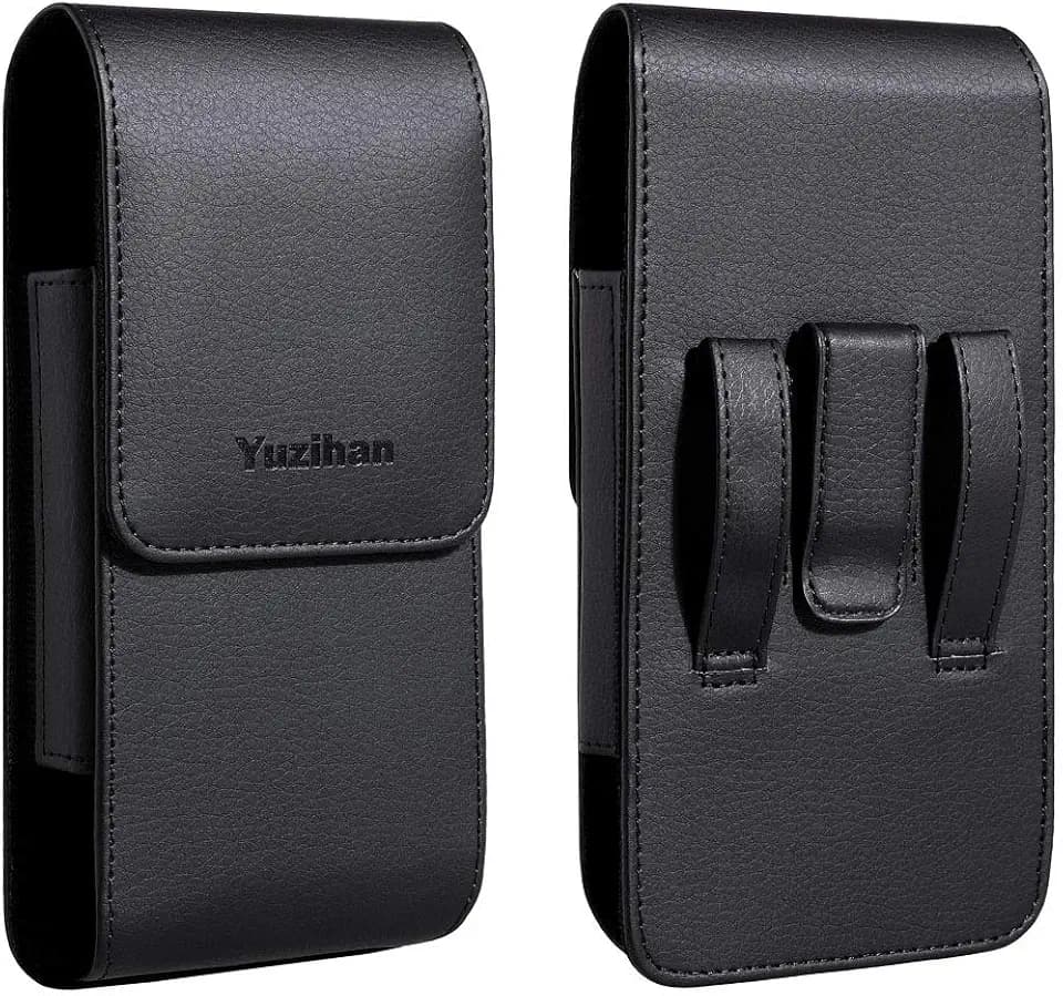 Holster For iPhone 16 Plus, 16 Pro Max, iPhone 15 Plus 15 Pro Max,14 Plus 14 Pro Max,13 Pro Max ,12 Pro Max Belt Holster Fit With Thick Defender Case Hybrid Armor On