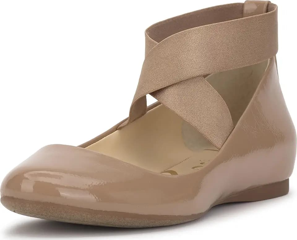 Jessica Simpson Women’s Mandayss Cross Strap Ballet Flat