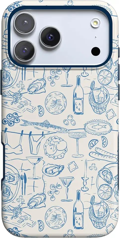 Casely iPhone 17 Pro Case | Amalfi Aperitivo | Dolce Vita | Bold Protective Design | Compatible with MagSafe