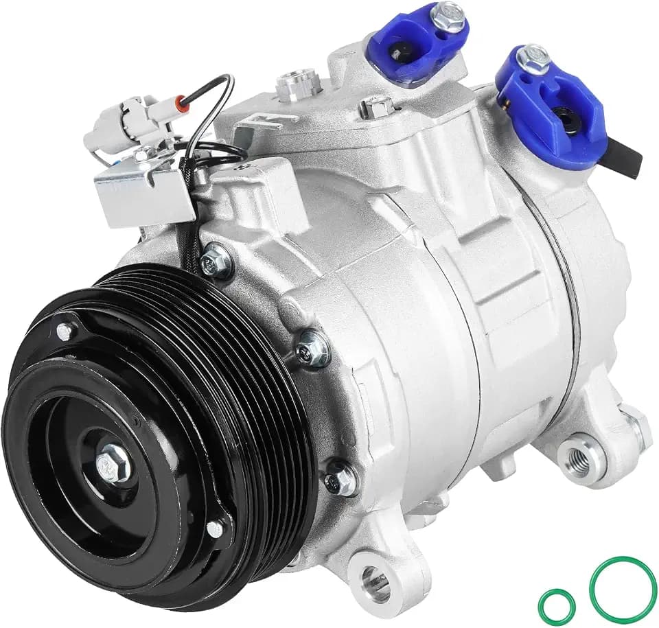 Air Conditioner AC Compressor with A/C Clutch Compatible with BMW X5 320i 328i 428i 528i 535i 228i 328d 535d 740Ld GT xDrive Gran Coupe 2014-2016, CO 29196C