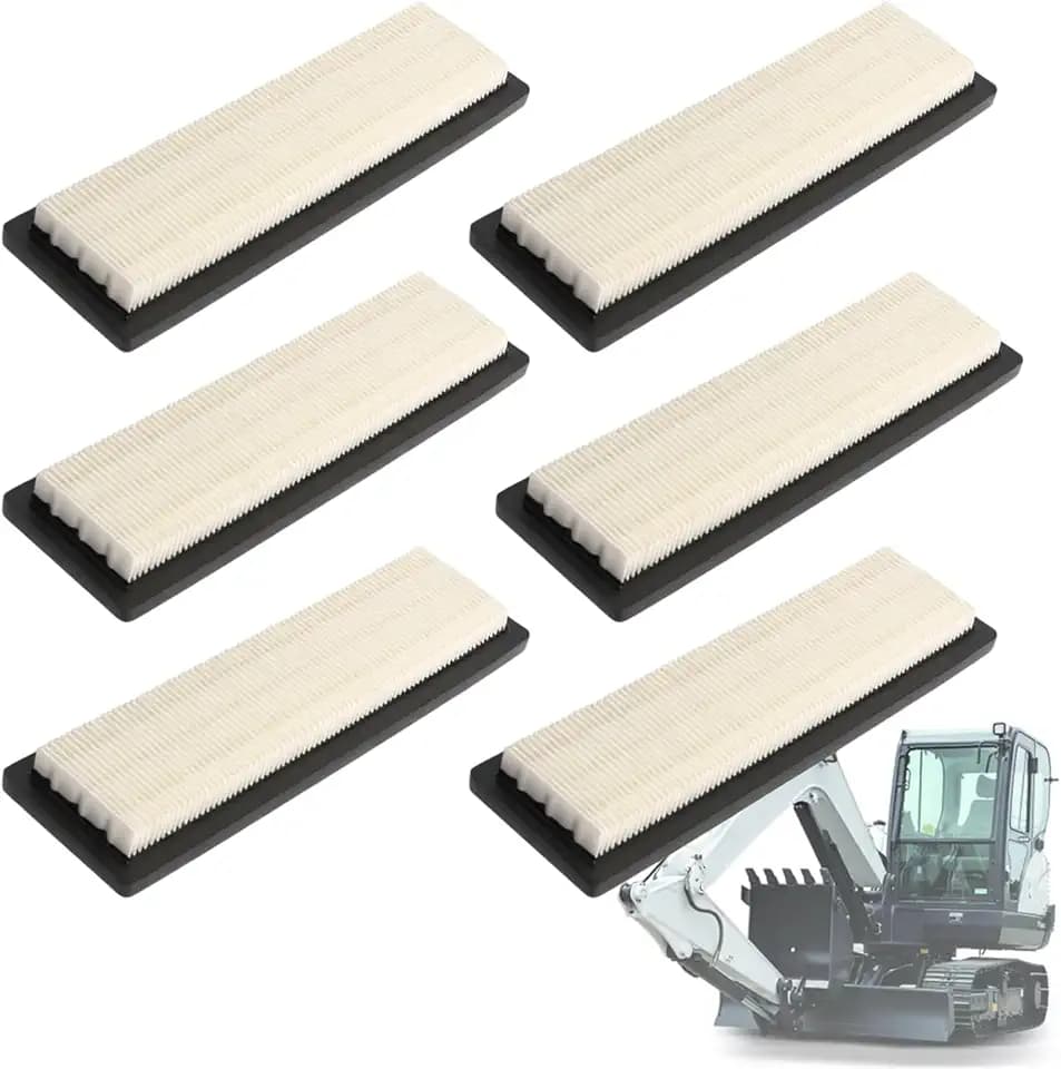 6 PCS 7176099 Fresh Air Cab Filter for Bobcat Loader T630 A770 S450