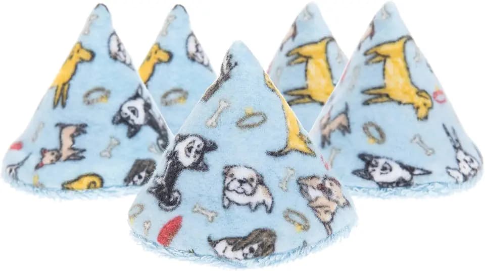 Beba Bean Pee Pee Teepee Dogs 5 Pieces Baby boy Pee Shield Babyboy
