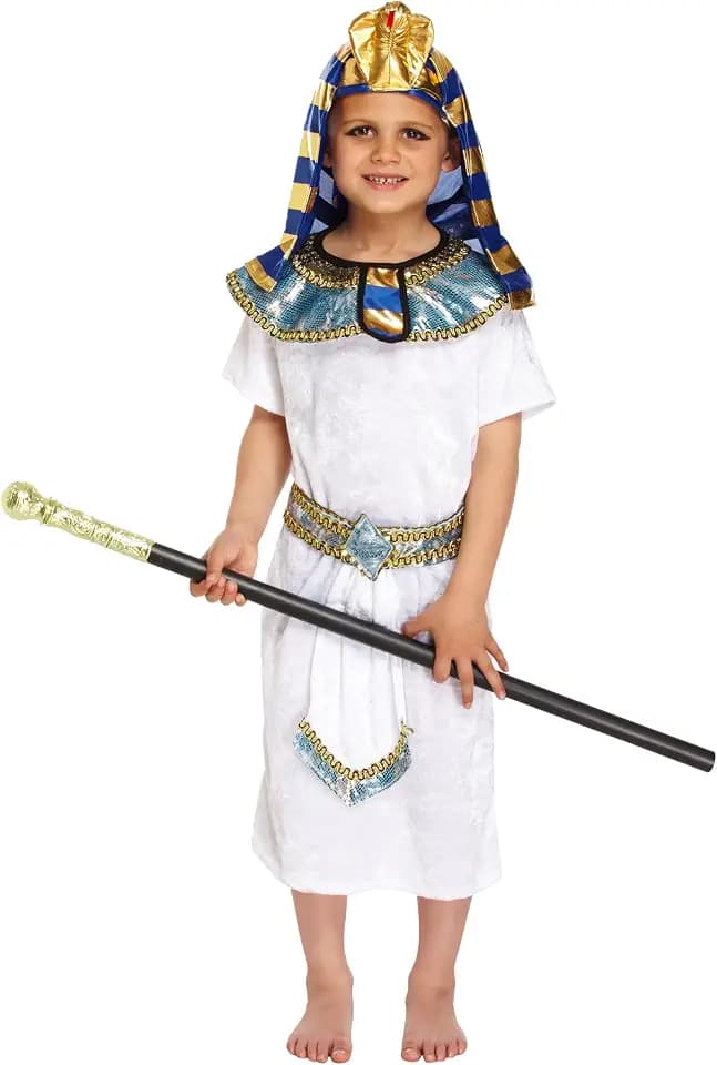 HENBRANDT EGYPTIAN PHARAOH FANCYDRESS COSTUME OUTFIT PRINCE KING