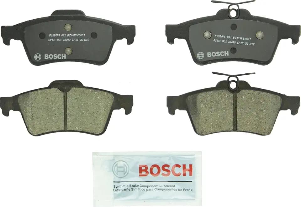 BOSCH BC1095 QuietCast Premium Ceramic Disc Brake Pad Set - Rear