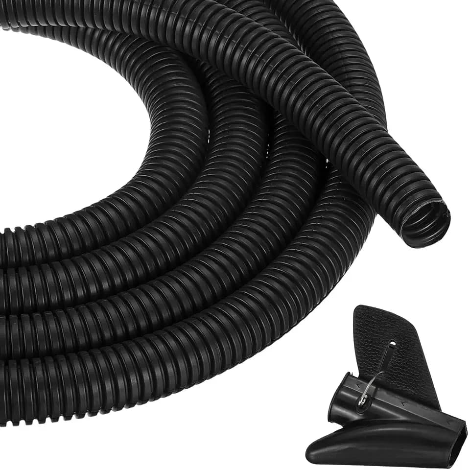 MECCANIXITY 5/8" 50ft Split Wire Loom Tubing w/Installation Tool Black