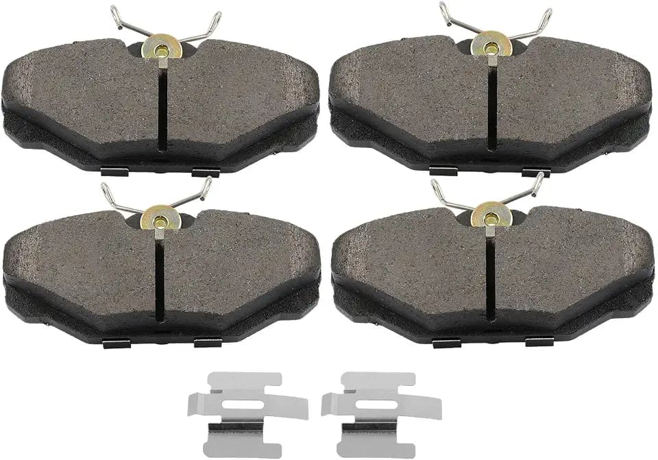 SCITOO D610-7489 Disc Brake Pads Sets Rear Ceramic Brake Pads w/Hardware