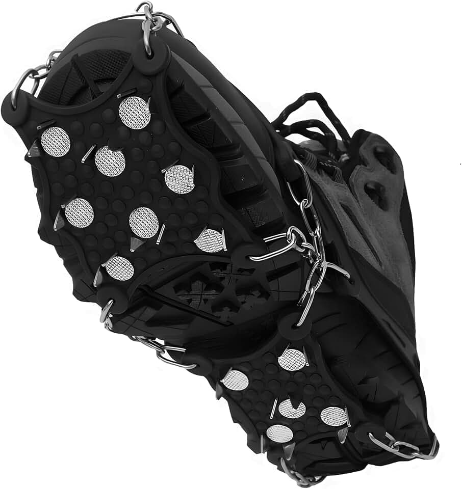 Steigeisen rutschfeste Schuhspikes für EIS und Schnee