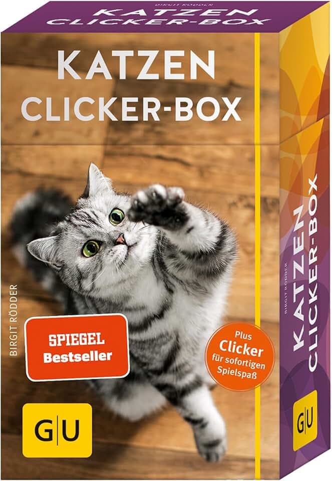 Katzen-Clicker-Box: Clickertraining für Katzen – Training und Erziehung mit positiver Verstärkung. Inkl. Clicker (GU Katzen)