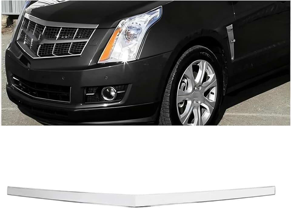 KUAFU Hood Molding Trim Moulding Compatible with 2010-2016 Cadillac SRX