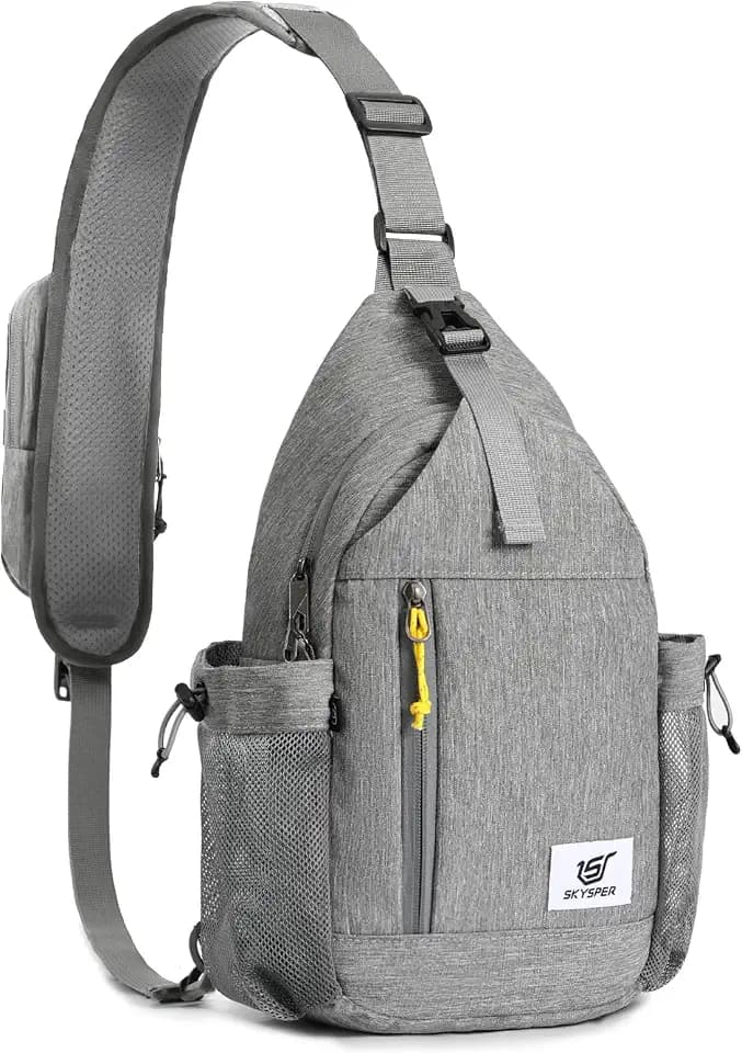 SKYSPER Sling Bag Anti-Theft Crossbody Bag RFID Travel Cross Body Shoulder Sling Backpack