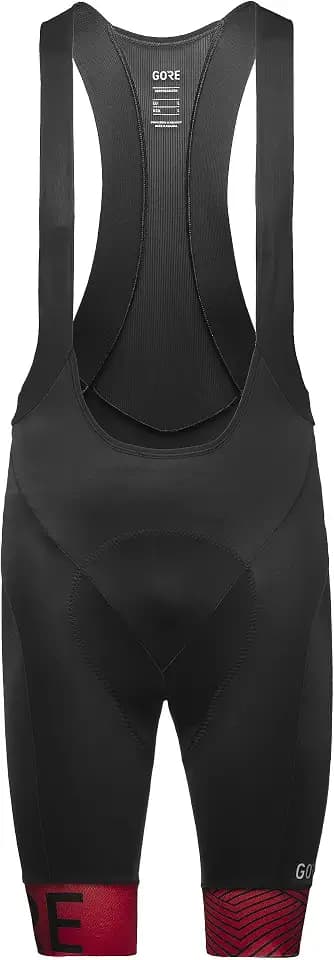 GOREWEAR C5 Opti Herren Fahrrad-Trägerhose, Kurze Trägerhose mit Sitzpolster für warmes Wetter, Enganliegend