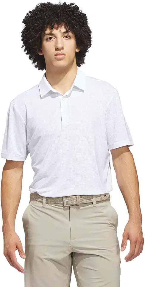 adidas Men's Ultimate365 Mesh Print Climacool Polo
